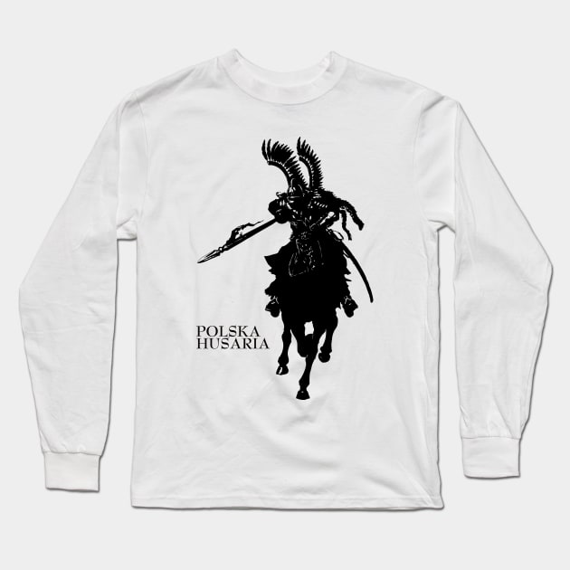 Polish Winged Hussar Long Sleeve T-Shirt by biggeek